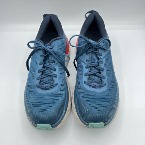 Hoka Bondi 7 Real Teal Outer Space Low Top Sneakers Men’s Size 9.5 main image 4